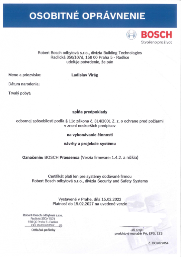 Certifikáty