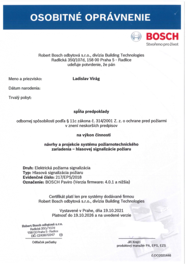 Certifikáty